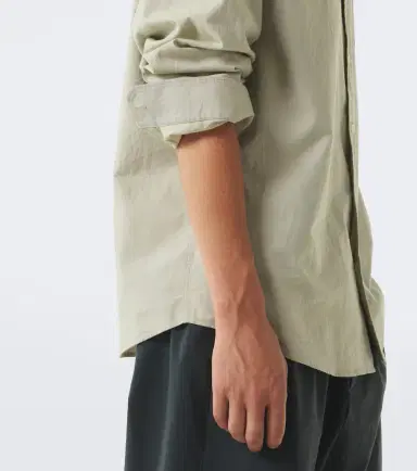The Row Pompeo cotton chambray shirt | Thumbnail 3 The Row Pompeo cotton chambray shirt | Thumbnail 3
