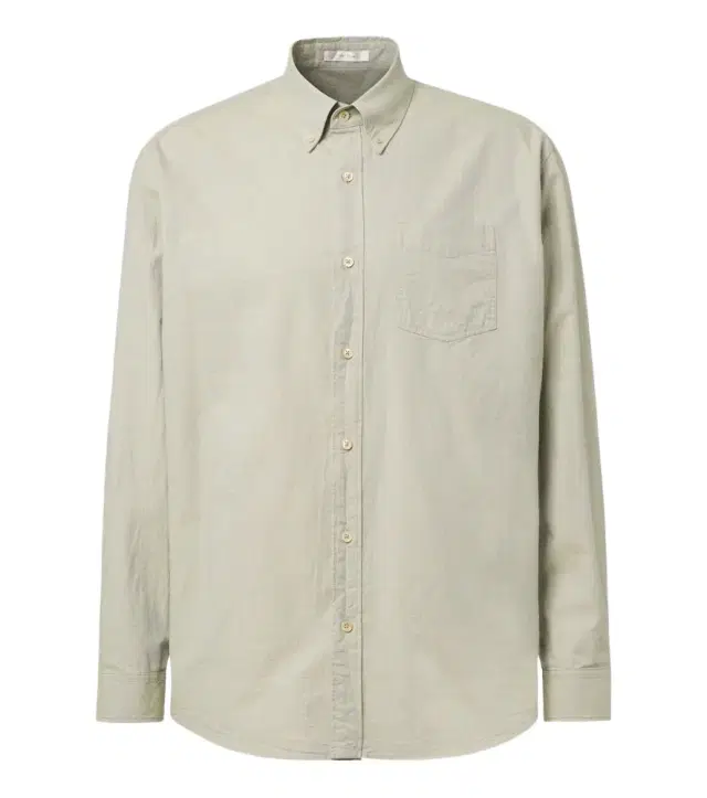 Pompeo cotton chambray shirt Pompeo cotton chambray shirt