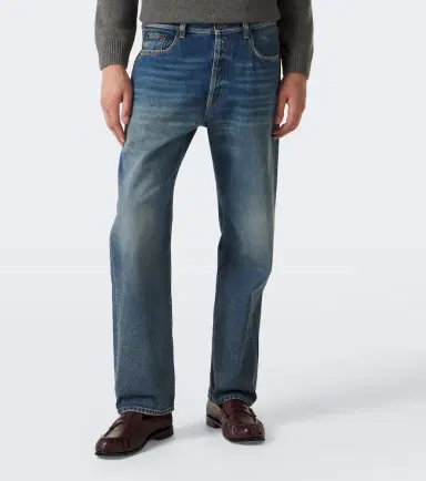 Saint Laurent Faded straight jeans | Thumbnail 4 Saint Laurent Faded straight jeans | Thumbnail 4