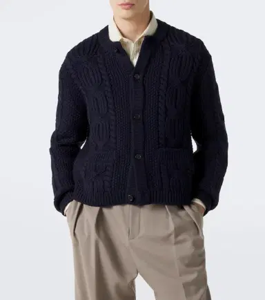 Saint Laurent Cable-knit wool cardigan | Thumbnail 3 Saint Laurent Cable-knit wool cardigan | Thumbnail 3