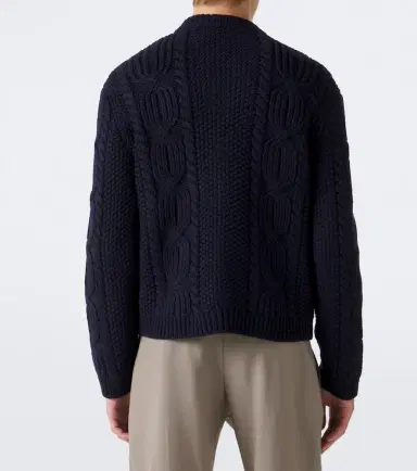 Saint Laurent Cable-knit wool cardigan | Thumbnail 5 Saint Laurent Cable-knit wool cardigan | Thumbnail 5