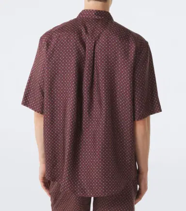 Saint Laurent Printed silk twill shirt | Thumbnail 2 Saint Laurent Printed silk twill shirt | Thumbnail 2