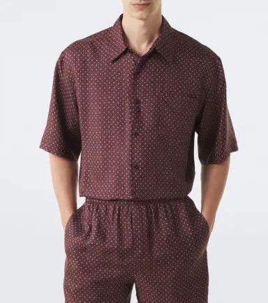 Saint Laurent Printed silk twill shirt | Thumbnail 3 Saint Laurent Printed silk twill shirt | Thumbnail 3