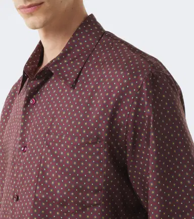 Saint Laurent Printed silk twill shirt | Thumbnail 4 Saint Laurent Printed silk twill shirt | Thumbnail 4