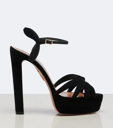Aquazzura Soulmate suede platform sandals | Thumbnail 2 Aquazzura Soulmate suede platform sandals | Thumbnail 2