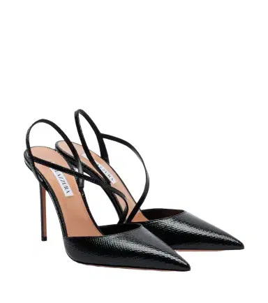 Aquazzura Dynasty snake-effect leather pumps | Thumbnail 1 Aquazzura Dynasty snake-effect leather pumps | Thumbnail 1