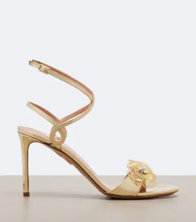 Aquazzura Flora Mystica embellished sandals | Thumbnail 3 Aquazzura Flora Mystica embellished sandals | Thumbnail 3