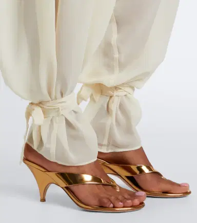 DE LA VALI Ines chiffon balloon pants | Thumbnail 5 DE LA VALI Ines chiffon balloon pants | Thumbnail 5