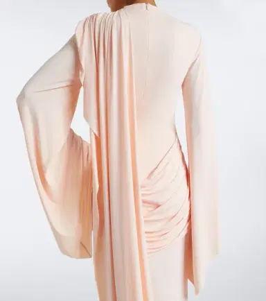 DE LA VALI Perisa draped caped jersey maxi dress | Thumbnail 7 DE LA VALI Perisa draped caped jersey maxi dress | Thumbnail 7