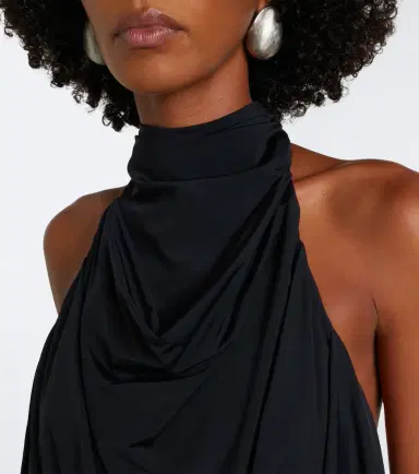 DE LA VALI Vida draped jersey minidress | Thumbnail 6 DE LA VALI Vida draped jersey minidress | Thumbnail 6