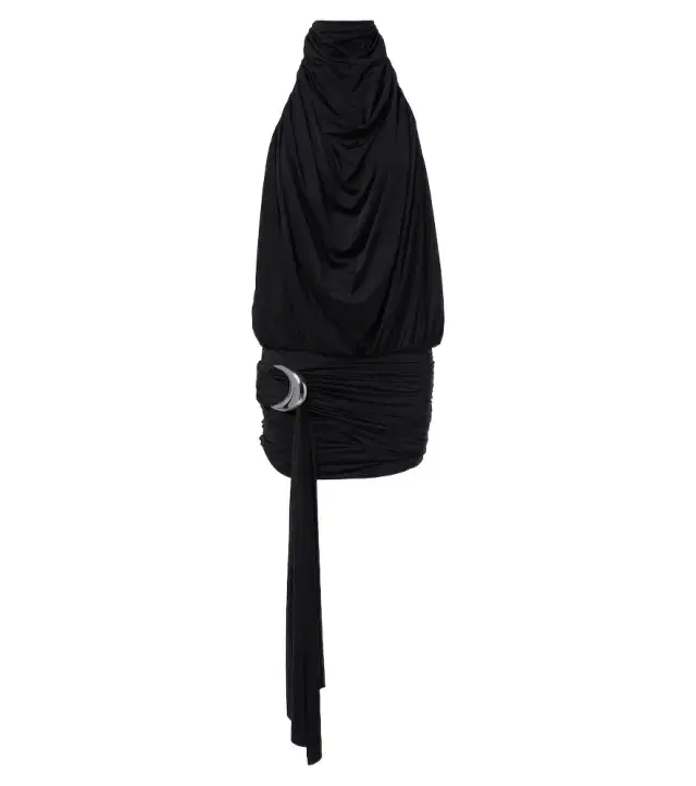 Vida draped jersey minidress Vida draped jersey minidress