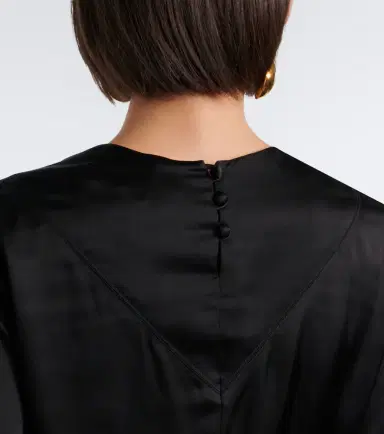 Isabel Marant Neame draped satin top | Thumbnail 6 Isabel Marant Neame draped satin top | Thumbnail 6