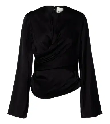 Isabel Marant Neame draped satin top | Thumbnail 1 Isabel Marant Neame draped satin top | Thumbnail 1
