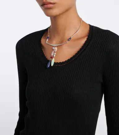 Isabel Marant Selenie ribbed-knit silk and cotton sweater | Thumbnail 5 Isabel Marant Selenie ribbed-knit silk and cotton sweater | Thumbnail 5