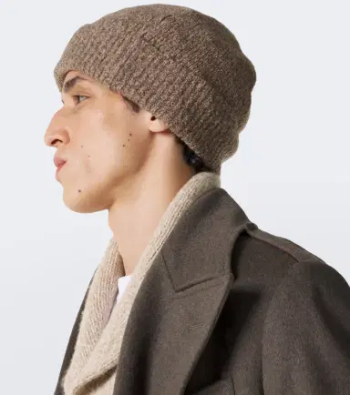 Brunello Cucinelli Wool, silk, and cashmere beanie | Thumbnail 4 Brunello Cucinelli Wool, silk, and cashmere beanie | Thumbnail 4
