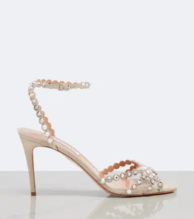 Aquazzura Tequila embellished suede sandals | Thumbnail 3 Aquazzura Tequila embellished suede sandals | Thumbnail 3
