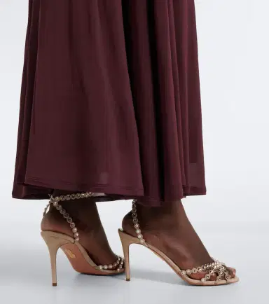 Aquazzura Tequila embellished suede sandals | Thumbnail 5 Aquazzura Tequila embellished suede sandals | Thumbnail 5