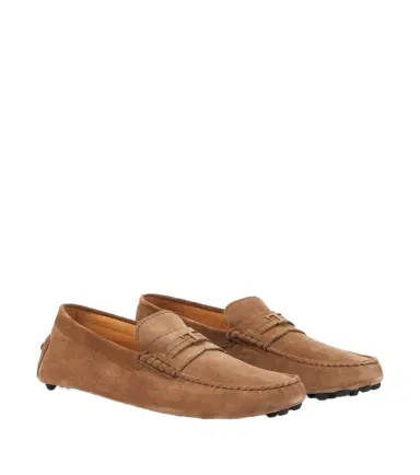Tod's Gommino suede driving shoes | Thumbnail 1 Tod's Gommino suede driving shoes | Thumbnail 1