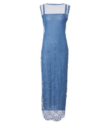 SIR. Leif embroidered mesh maxi dress | Thumbnail 1 SIR. Leif embroidered mesh maxi dress | Thumbnail 1