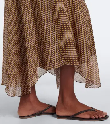 SIR. Cooper asymmetric printed maxi skirt | Thumbnail 5 SIR. Cooper asymmetric printed maxi skirt | Thumbnail 5