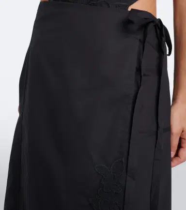 SIR Klara asymmetric cotton midi skirt | Thumbnail 5 SIR Klara asymmetric cotton midi skirt | Thumbnail 5