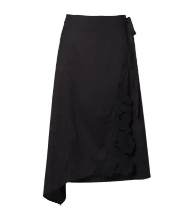 SIR Klara asymmetric cotton midi skirt | Thumbnail 1 SIR Klara asymmetric cotton midi skirt | Thumbnail 1