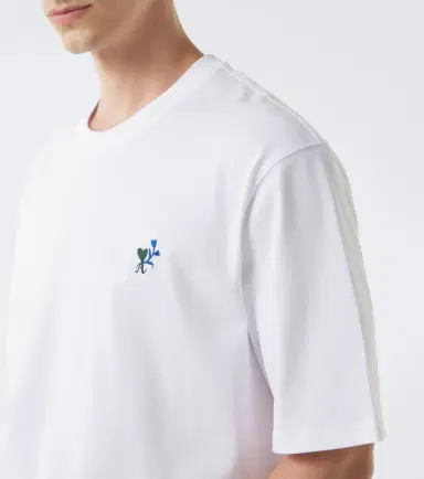 Ami Paris Ami De Caur Tulipe cotton jersey T-shirt | Thumbnail 4 Ami Paris Ami De Caur Tulipe cotton jersey T-shirt | Thumbnail 4