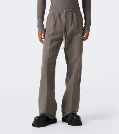 Rick Owens Dietrich cotton twill straight pants | Thumbnail 4 Rick Owens Dietrich cotton twill straight pants | Thumbnail 4
