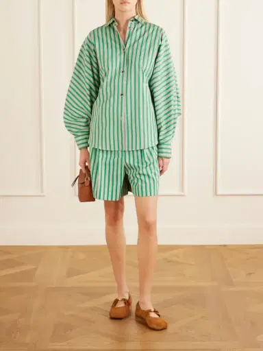 Loewe Striped Cotton-poplin Shirt | Thumbnail 2 Loewe Striped Cotton-poplin Shirt | Thumbnail 2
