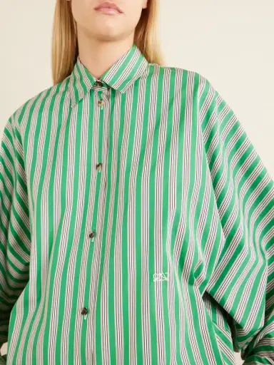 Loewe Striped Cotton-poplin Shirt | Thumbnail 4 Loewe Striped Cotton-poplin Shirt | Thumbnail 4