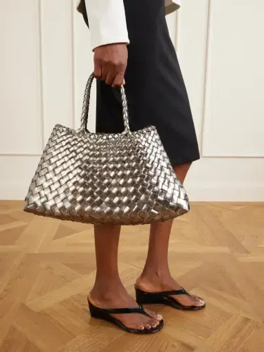 Dragon Diffusion Sante Croce Small Woven Leather Tote | Thumbnail 2 Dragon Diffusion Sante Croce Small Woven Leather Tote | Thumbnail 2