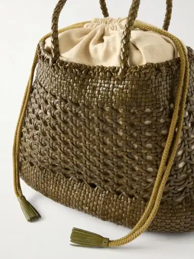 Dragon Diffusion Santa Cano Woven Leather Tote | Thumbnail 5 Dragon Diffusion Santa Cano Woven Leather Tote | Thumbnail 5
