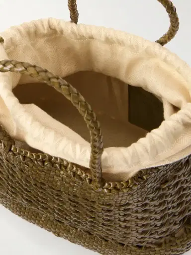 Dragon Diffusion Santa Cano Woven Leather Tote | Thumbnail 6 Dragon Diffusion Santa Cano Woven Leather Tote | Thumbnail 6