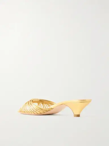 Loeffler Randall Dixie 40 Metallic Leather Mules | Thumbnail 3 Loeffler Randall Dixie 40 Metallic Leather Mules | Thumbnail 3