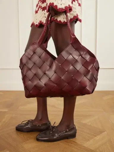 Dragon Diffusion Castello Woven Leather Shoulder Bag | Thumbnail 2 Dragon Diffusion Castello Woven Leather Shoulder Bag | Thumbnail 2