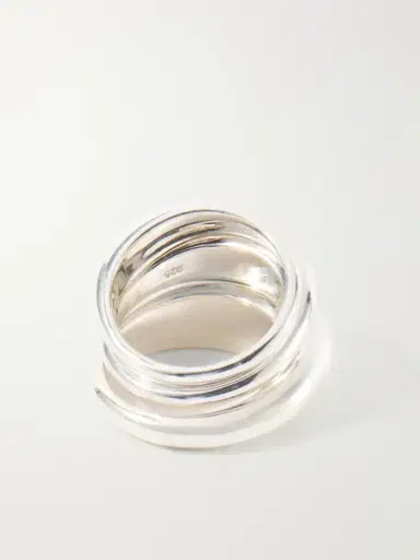 Sophie Buhai Set Of Three Sterling Silver Rings | Thumbnail 3 Sophie Buhai Set Of Three Sterling Silver Rings | Thumbnail 3