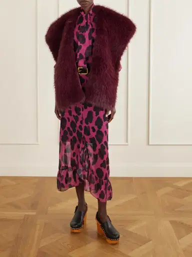 ANNA SUI Oversized Plush Shawl | Thumbnail 2 ANNA SUI Oversized Plush Shawl | Thumbnail 2