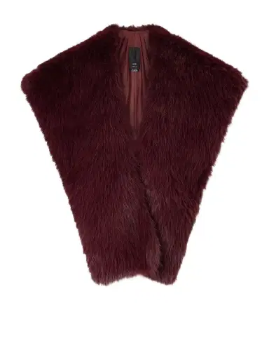 ANNA SUI Oversized Plush Shawl | Thumbnail 1 ANNA SUI Oversized Plush Shawl | Thumbnail 1