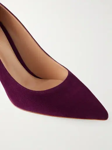 Gianvito Rossi 85 Suede Pumps | Thumbnail 5 Gianvito Rossi 85 Suede Pumps | Thumbnail 5