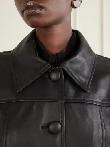 ANNA SUI Paneled Leather Jacket | Thumbnail 5 ANNA SUI Paneled Leather Jacket | Thumbnail 5