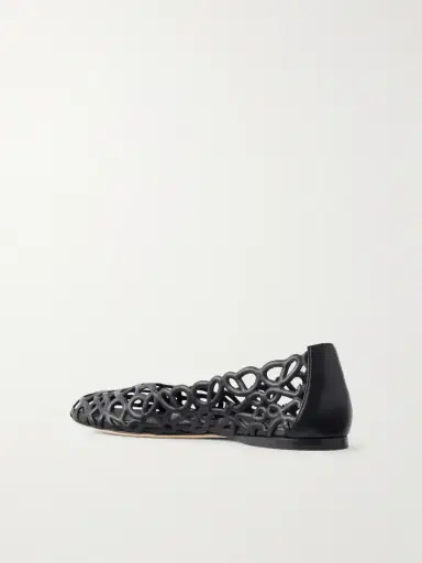 Loewe Petal Anagram Leather Ballet Flats | Thumbnail 3 Loewe Petal Anagram Leather Ballet Flats | Thumbnail 3