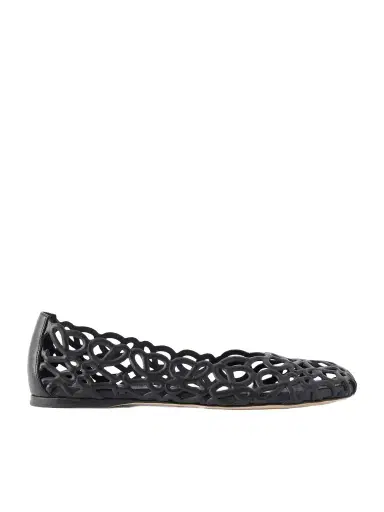 Loewe Petal Anagram Leather Ballet Flats | Thumbnail 1 Loewe Petal Anagram Leather Ballet Flats | Thumbnail 1