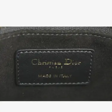 Christian Dior Christian Dior Lady Dior Mini Black Leather Handbag by The Solist | Thumbnail 7 Christian Dior Christian Dior Lady Dior Mini Black Leather Handbag by The Solist | Thumbnail 7