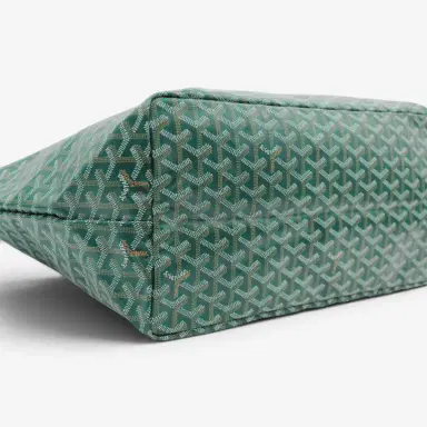 goyard Goyard Saint Louis GM Green Coated Canvas Tote Bag by The Solist | Thumbnail 4 goyard Goyard Saint Louis GM Green Coated Canvas Tote Bag by The Solist | Thumbnail 4