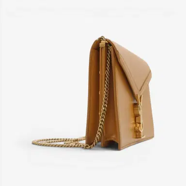 Saint Laurent Yves Saint Laurent Cassandra Beige Leather Shoulder Bag by The Solist | Thumbnail 3 Saint Laurent Yves Saint Laurent Cassandra Beige Leather Shoulder Bag by The Solist | Thumbnail 3