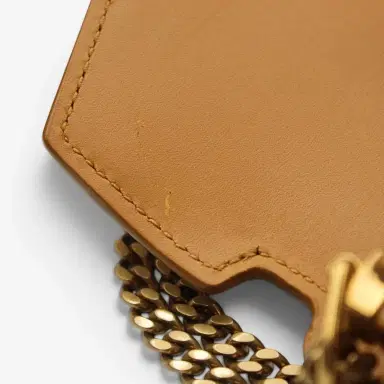 Saint Laurent Yves Saint Laurent Cassandra Beige Leather Shoulder Bag by The Solist | Thumbnail 10 Saint Laurent Yves Saint Laurent Cassandra Beige Leather Shoulder Bag by The Solist | Thumbnail 10