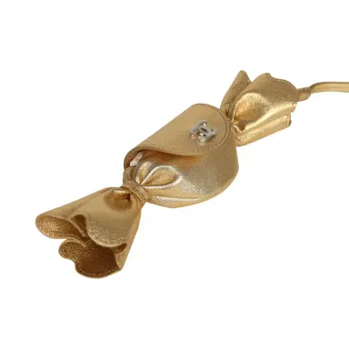 Chanel Chanel Mini Candy Bag Charm Light Gold Metallic Lambskin Silver Hardware | Thumbnail 2 Chanel Chanel Mini Candy Bag Charm Light Gold Metallic Lambskin Silver Hardware | Thumbnail 2