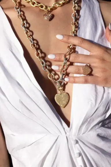 Carolina Bucci 1885 Links Long Necklace | Thumbnail 3 Carolina Bucci 1885 Links Long Necklace | Thumbnail 3
