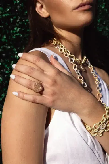 Carolina Bucci 1885 Links Short Necklace | Thumbnail 4 Carolina Bucci 1885 Links Short Necklace | Thumbnail 4