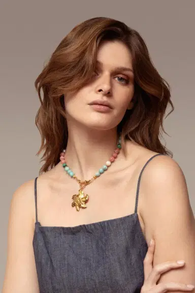 Sylvia Toledano Amazonite Malachite Beaded Necklace | Thumbnail 2 Sylvia Toledano Amazonite Malachite Beaded Necklace | Thumbnail 2